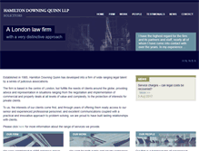 Tablet Screenshot of hamiltondowning.com
